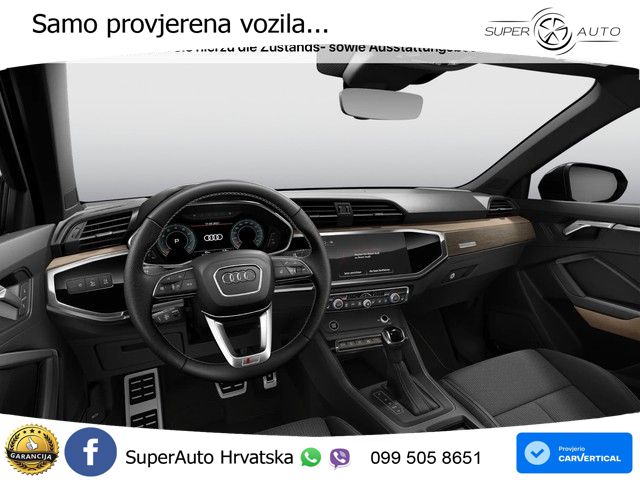 Audi Q3 II Sportback 40 TFSI (190 KS) quattro S tronic S line MATRIX+GR SJED+KAM