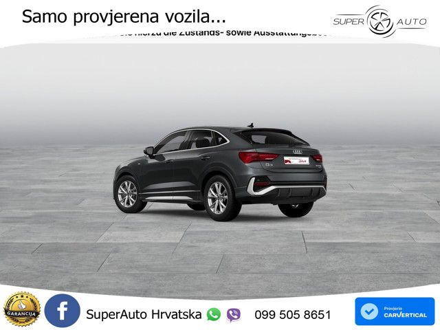 Audi Q3 II Sportback 40 TFSI (190 KS) quattro S tronic S line MATRIX+GR SJED+KAM