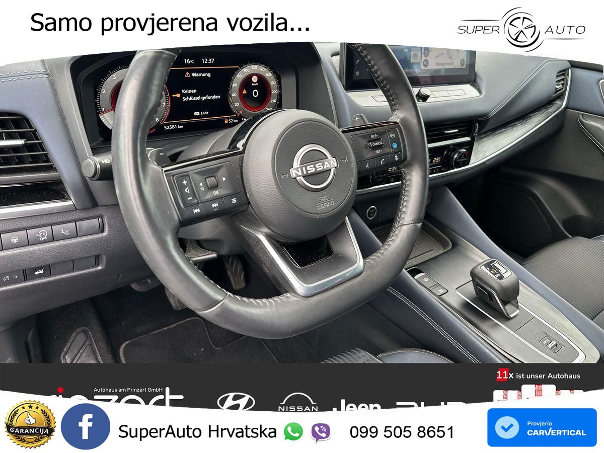 Nissan Qashqai 1.3 DIG-T (158 KS) Xtronic Tekna LED+GR SJED+ACC