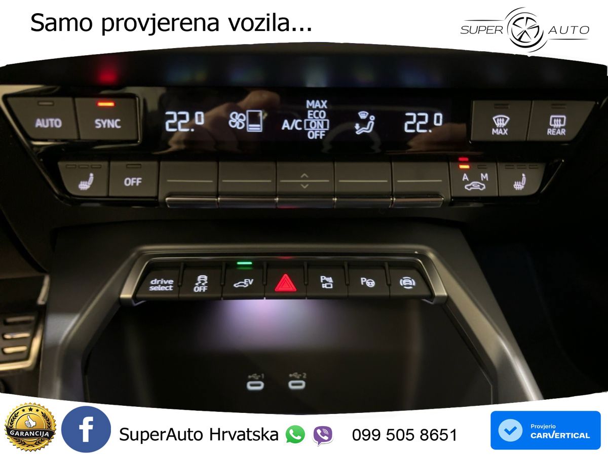 Audi A3 45 TFSIe (272 KS) S tronic S line MATRIX+GR SJED+KAM