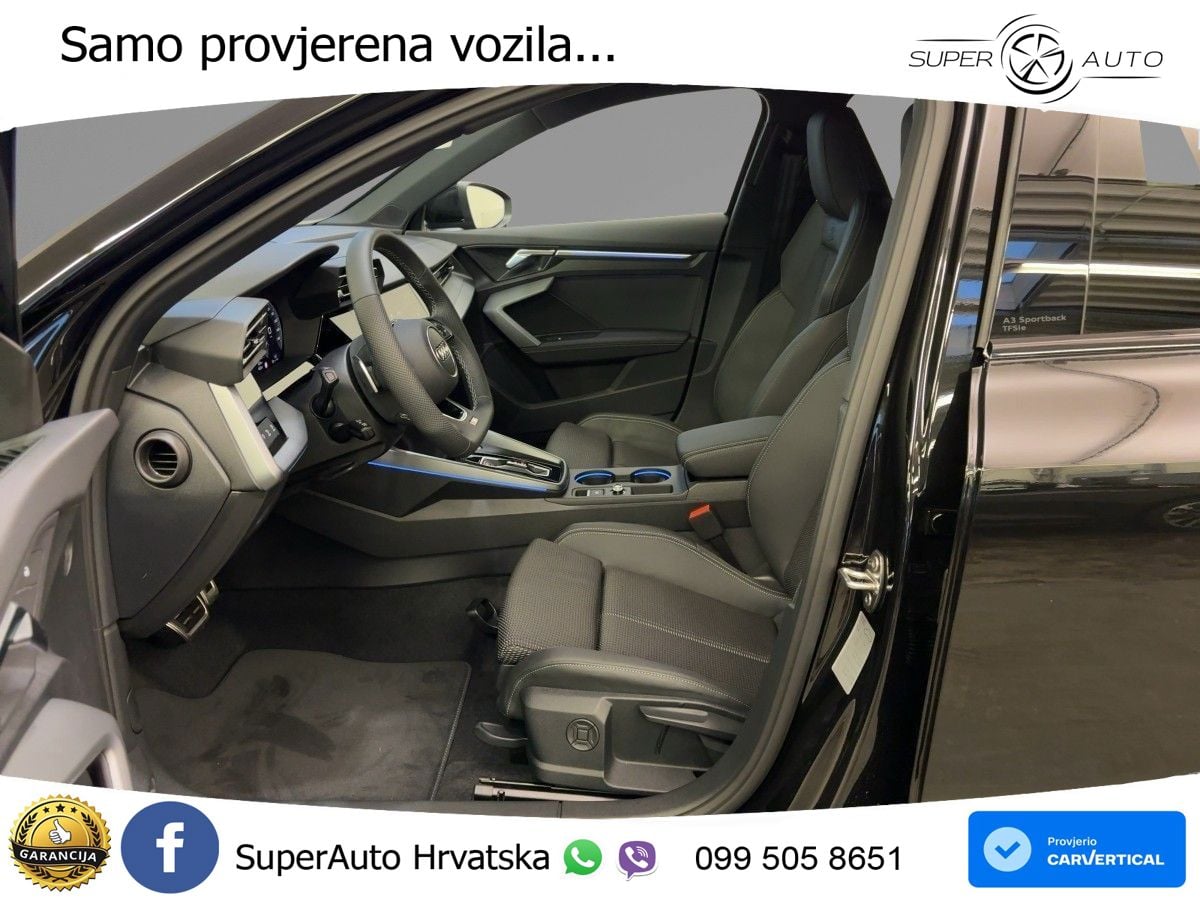 Audi A3 45 TFSIe (272 KS) S tronic S line MATRIX+GR SJED+KAM