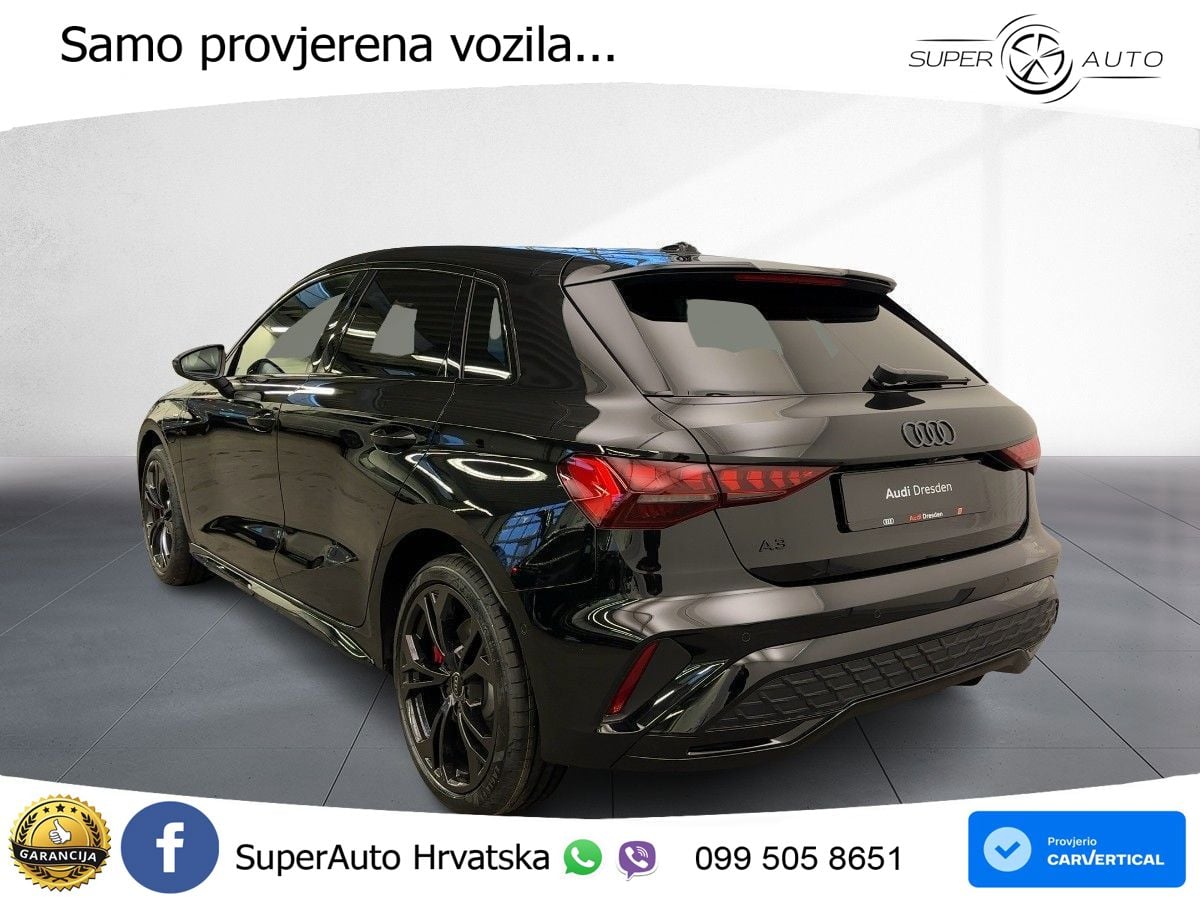 Audi A3 45 TFSIe (272 KS) S tronic S line MATRIX+GR SJED+KAM