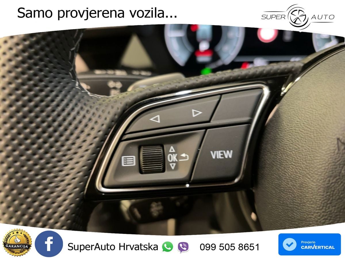 Audi A3 45 TFSIe (272 KS) S tronic S line MATRIX+GR SJED+KAM