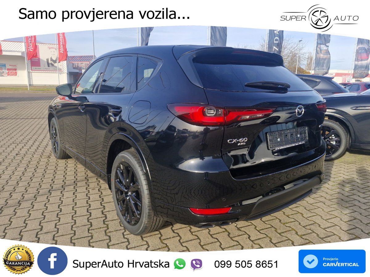 Mazda CX-60 3.3 e-Skyactiv D (254 KS) AWD Automatic MATRIX+GR SJED+KAM