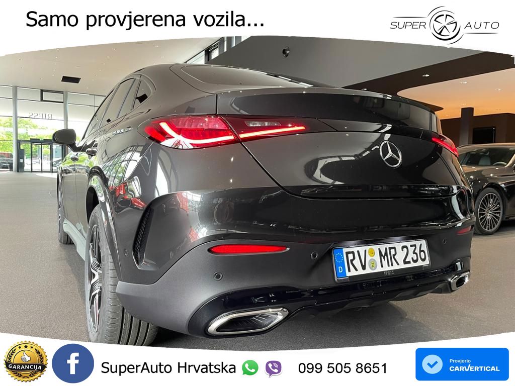 Mercedes GLC Coupe 200d (163 KS) 4MATIC 9G-TRONIC AMG ACC+GR SJED+360+PANO