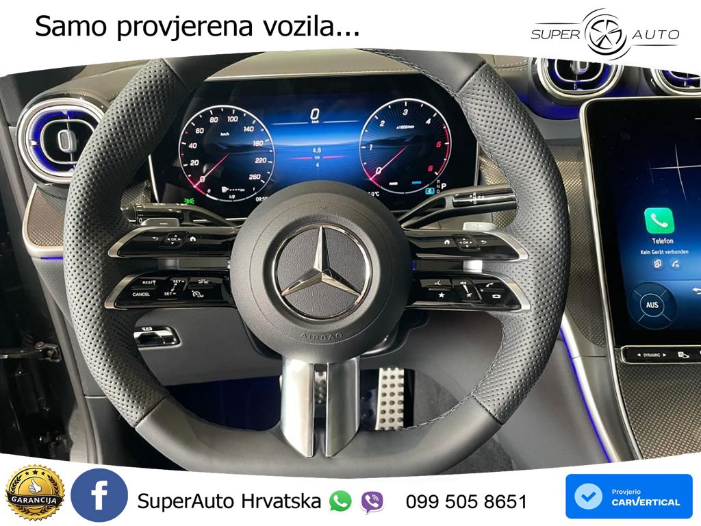Mercedes GLC Coupe 200d (163 KS) 4MATIC 9G-TRONIC AMG ACC+GR SJED+360+PANO