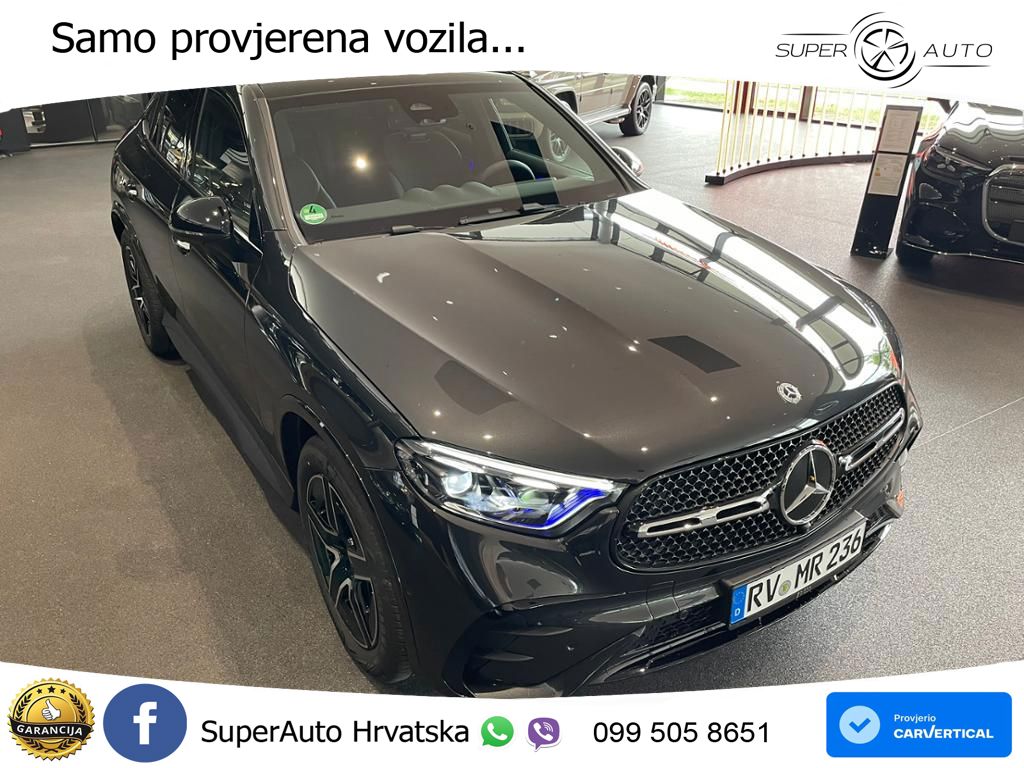 Mercedes GLC Coupe 200d (163 KS) 4MATIC 9G-TRONIC AMG ACC+GR SJED+360+PANO