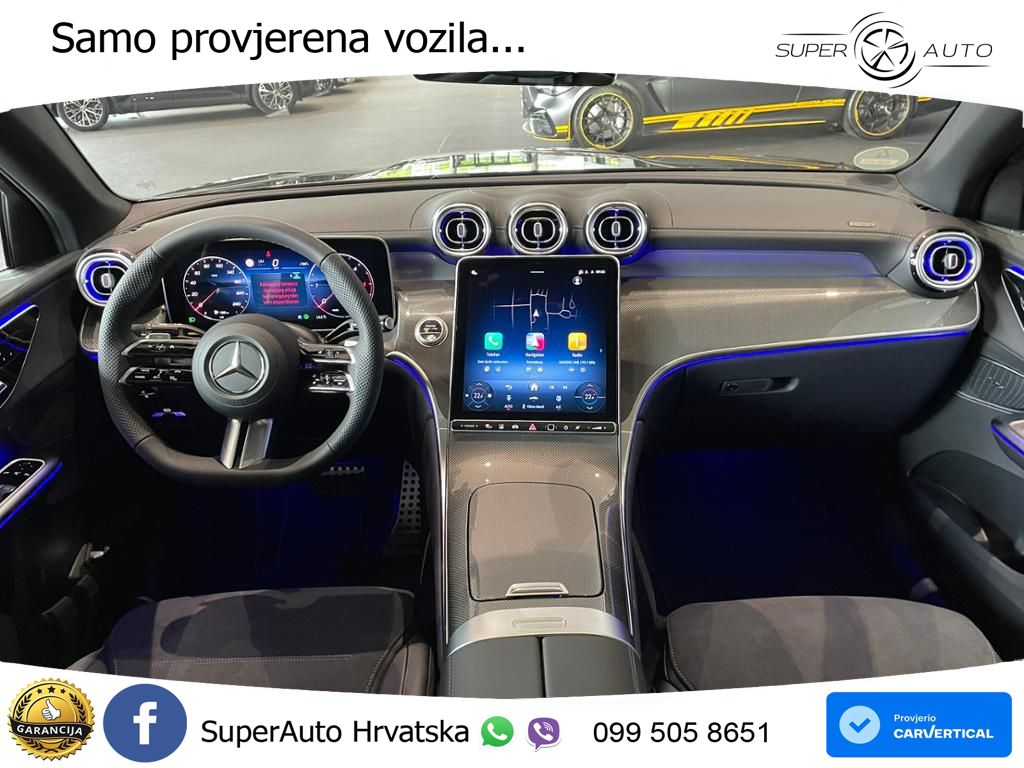 Mercedes GLC Coupe 200d (163 KS) 4MATIC 9G-TRONIC AMG ACC+GR SJED+360+PANO