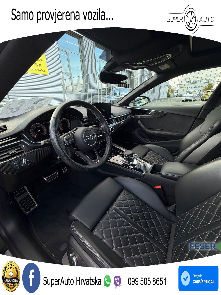 Audi A5 Sportback 45 TFSI (265 KS) quattro S tronic 2x S line MATRIX+GR SJED+KAM