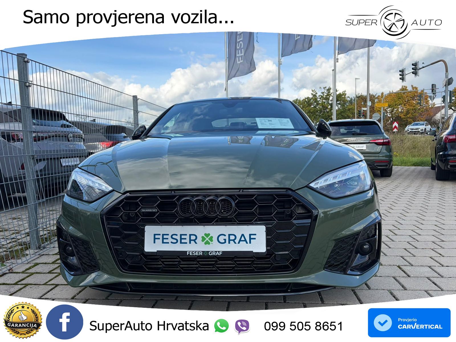 Audi A5 Sportback 45 TFSI (265 KS) quattro S tronic 2x S line MATRIX+GR SJED+KAM