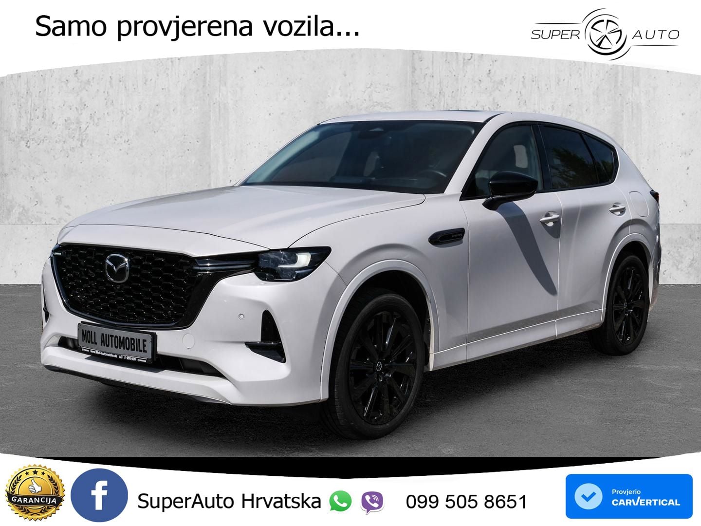 Mazda CX-60 3.3 e-Skyactiv D (254 KS) AWD Automatic LED+GR SJED+ACC