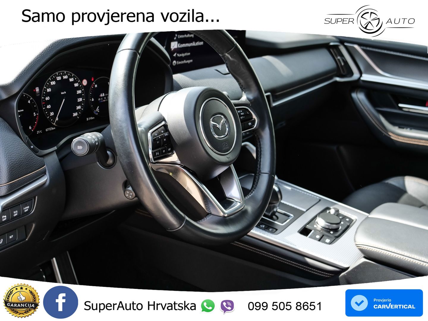 Mazda CX-60 3.3 e-Skyactiv D (254 KS) AWD Automatic LED+GR SJED+ACC