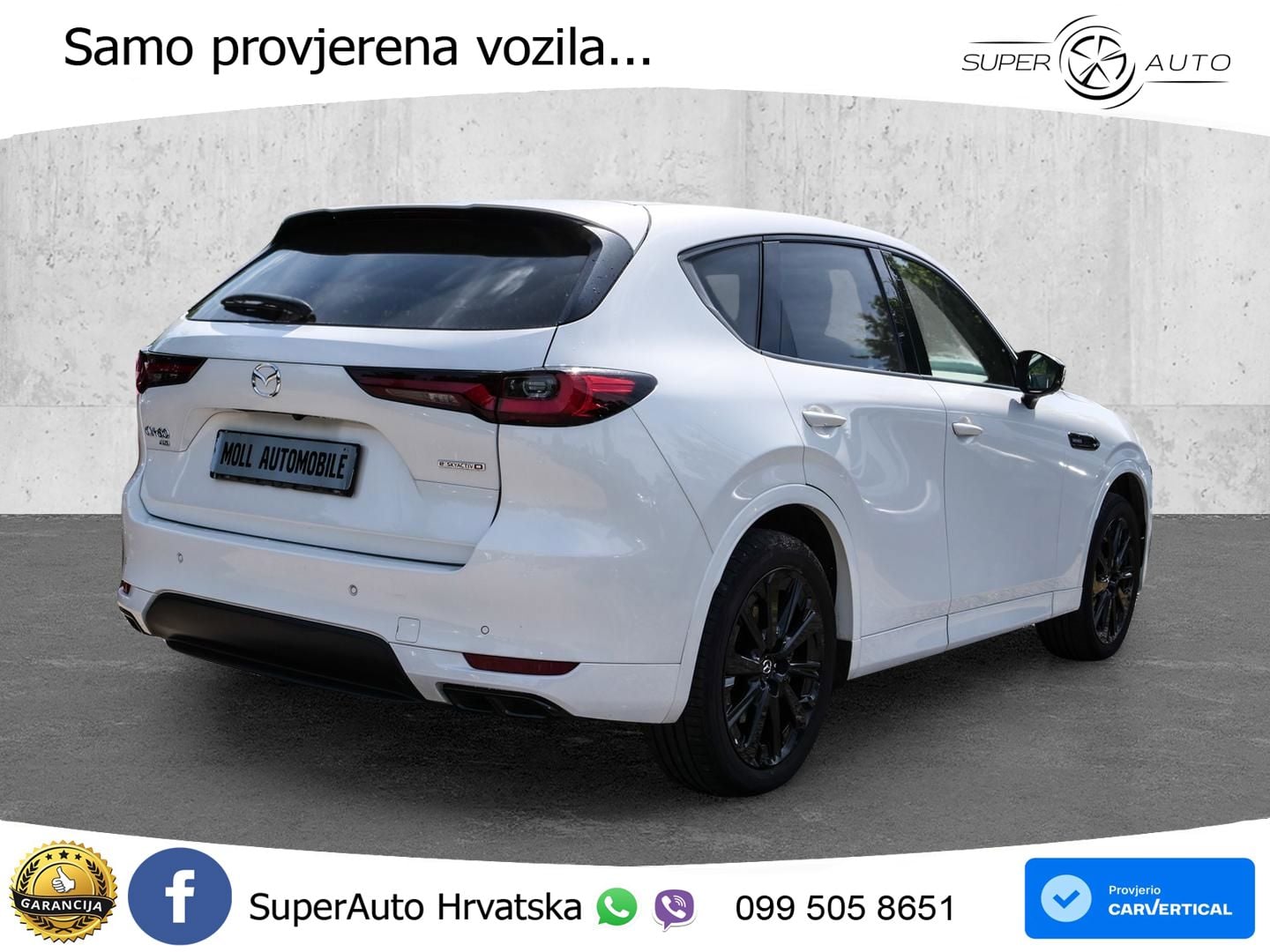 Mazda CX-60 3.3 e-Skyactiv D (254 KS) AWD Automatic LED+GR SJED+ACC