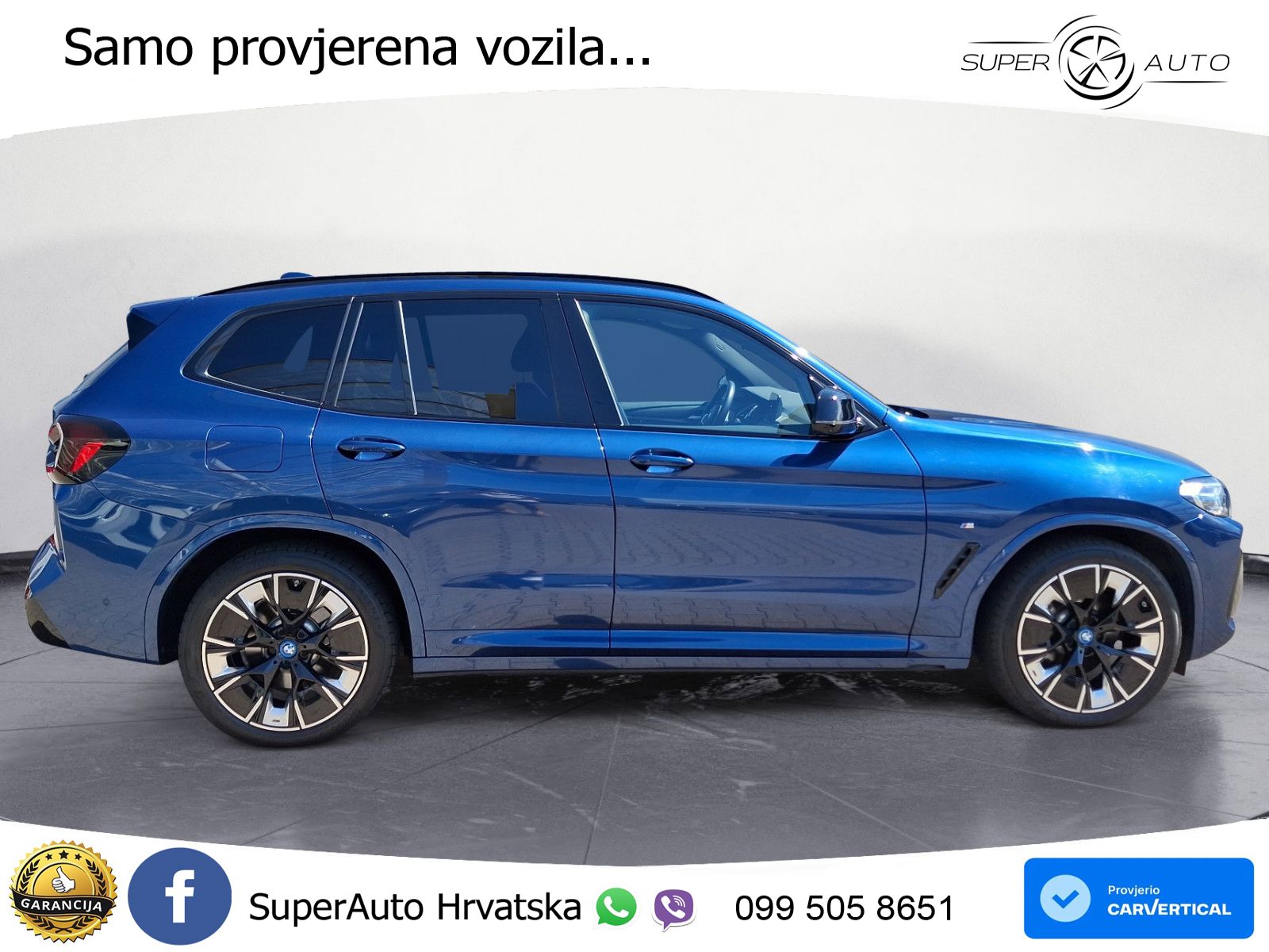 BMW iX3 80 kWh (286 KS)
