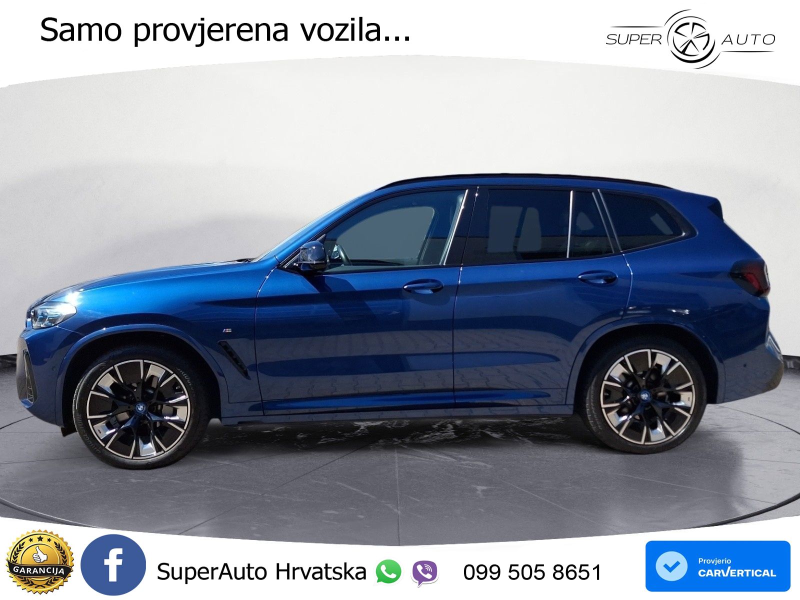 BMW iX3 80 kWh (286 KS)