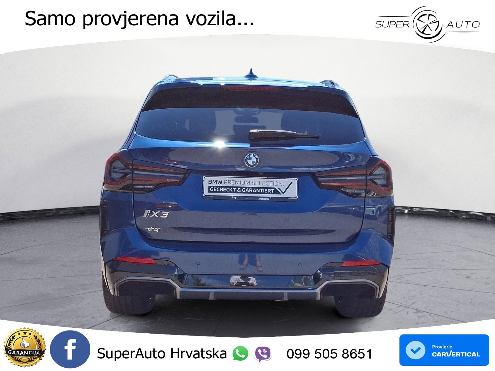 BMW iX3 80 kWh (286 KS)