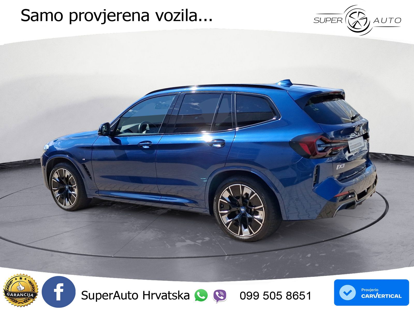 BMW iX3 80 kWh (286 KS)