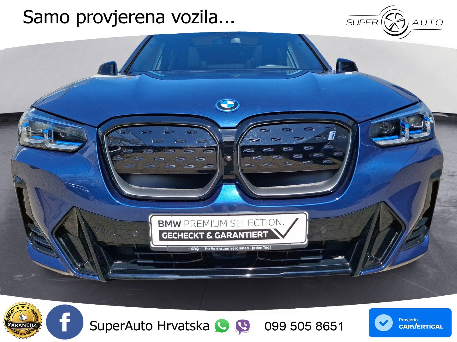 BMW iX3 80 kWh (286 KS)
