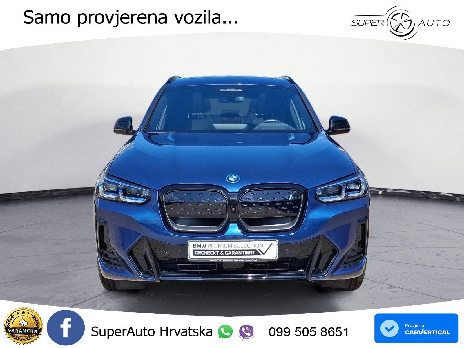BMW iX3 80 kWh (286 KS)