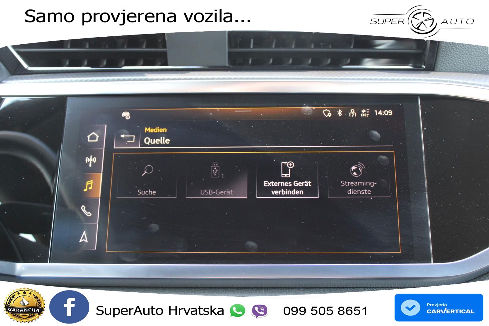 Audi Q3 40 TFSI (190 KS) quattro S tronic S line