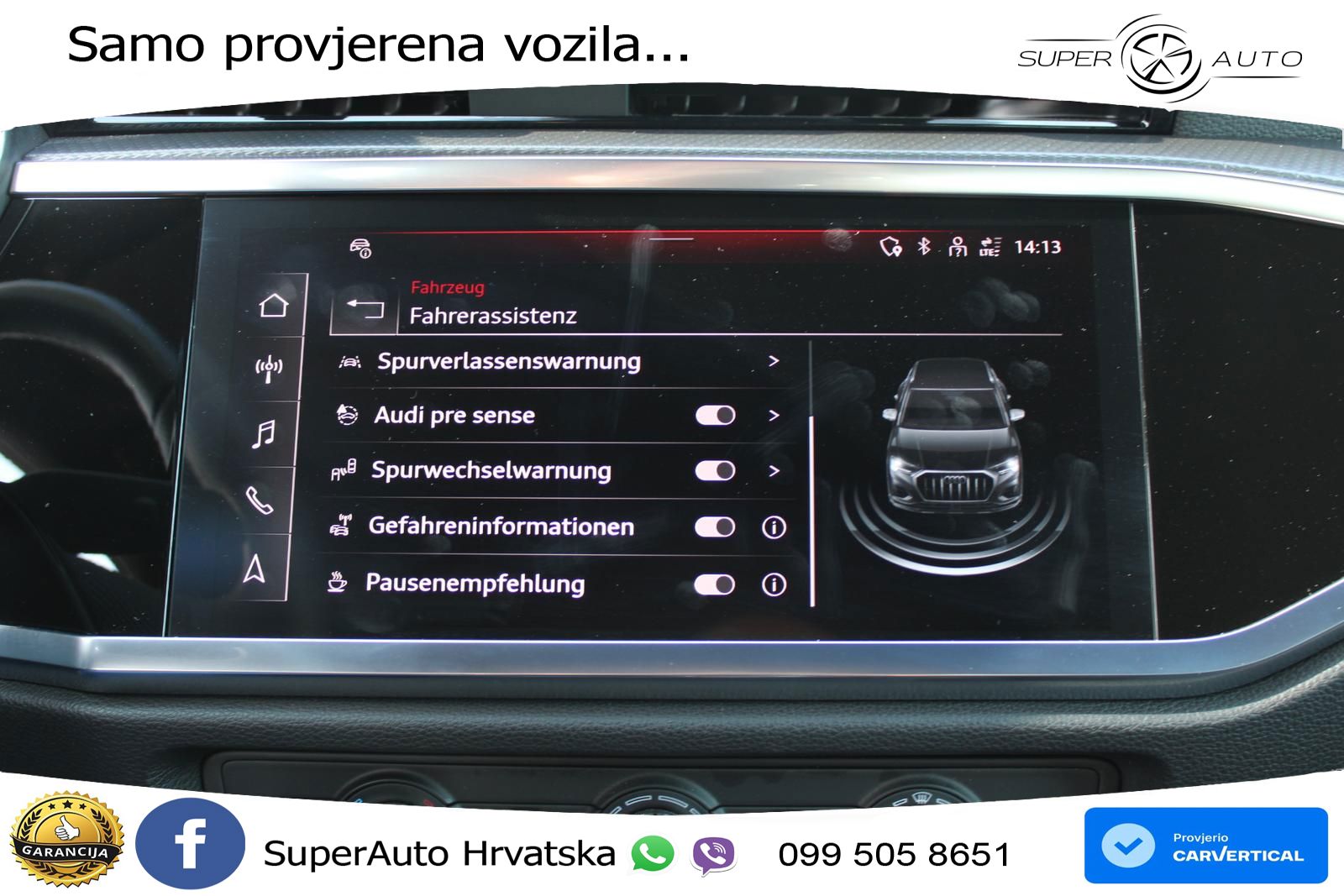 Audi Q3 40 TFSI (190 KS) quattro S tronic S line