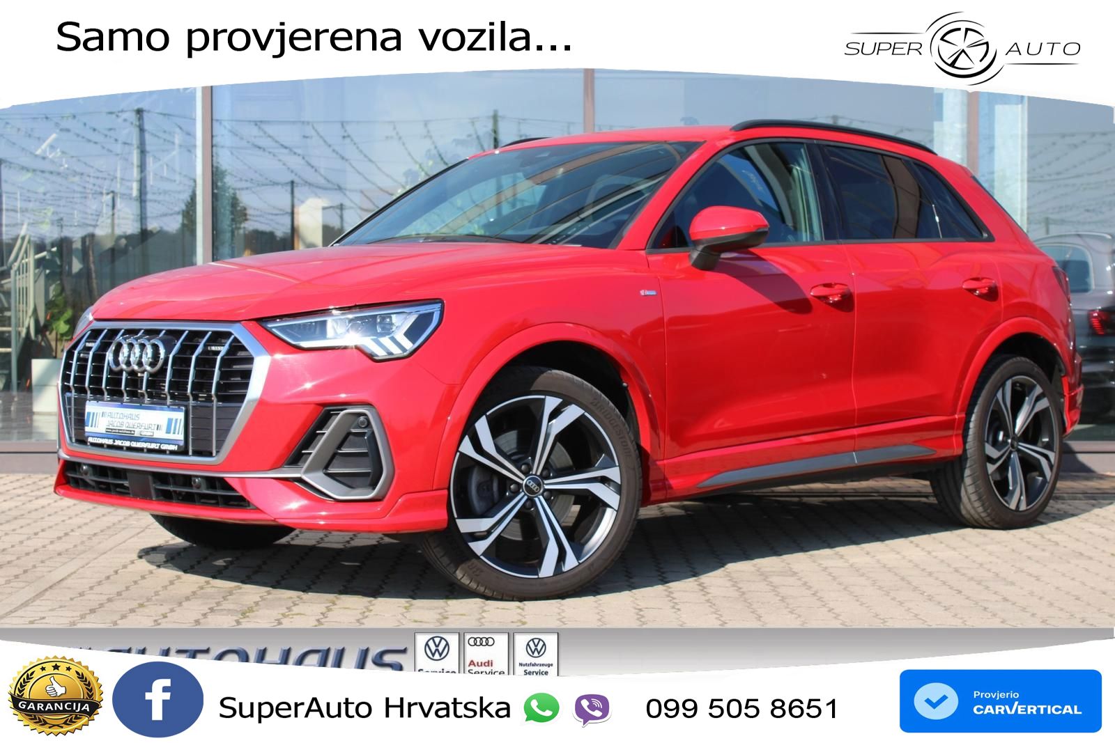 Audi Q3 40 TFSI (190 KS) quattro S tronic S line