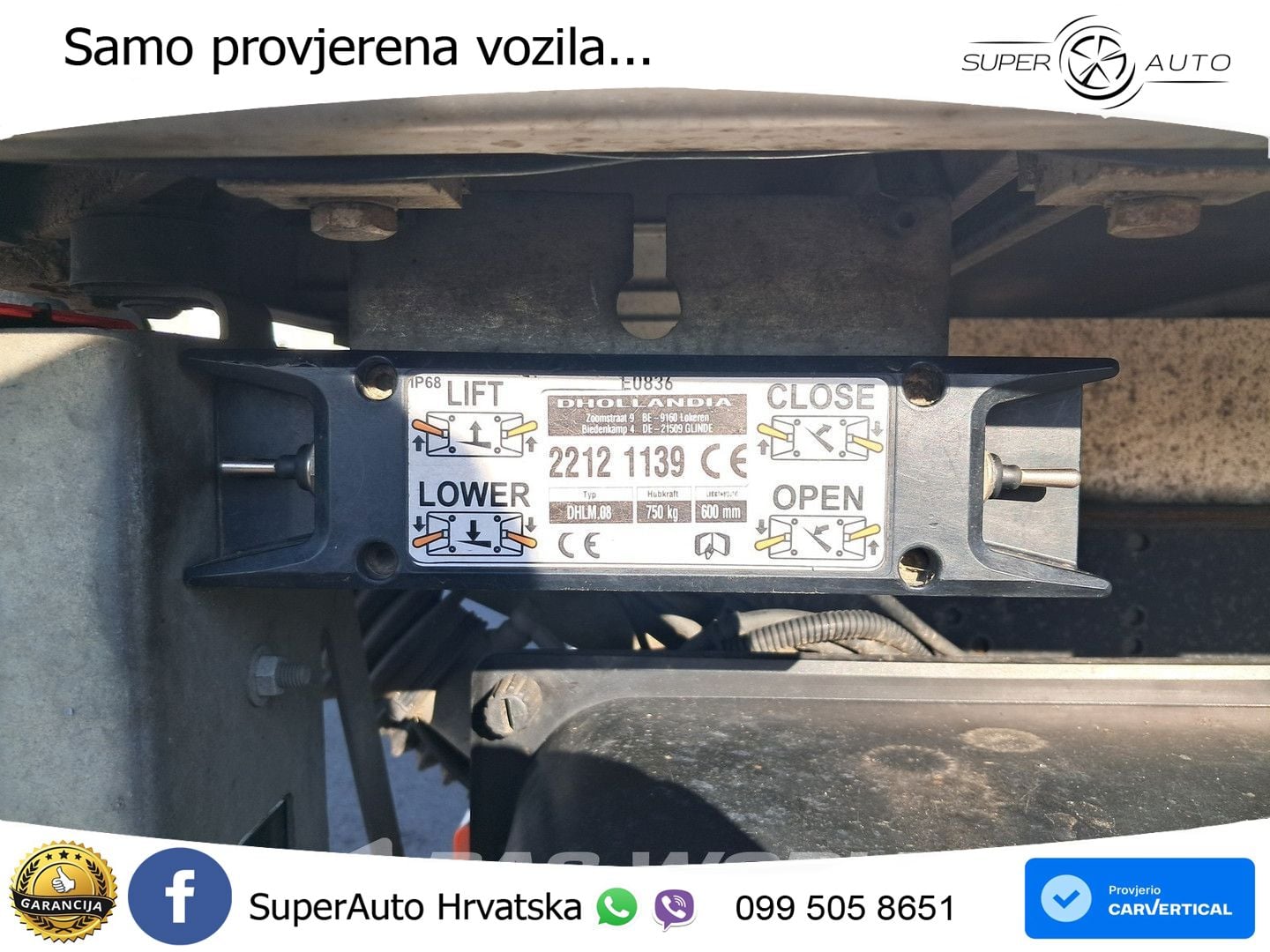 Ford Transit 170pk Ladebordwand 170PS Koffer Klima Te 170 KS