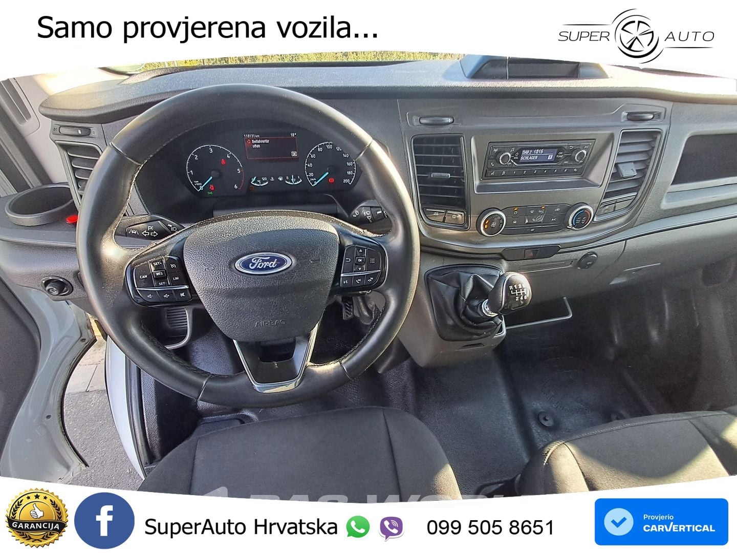 Ford Transit 170pk Ladebordwand 170PS Koffer Klima Te 170 KS