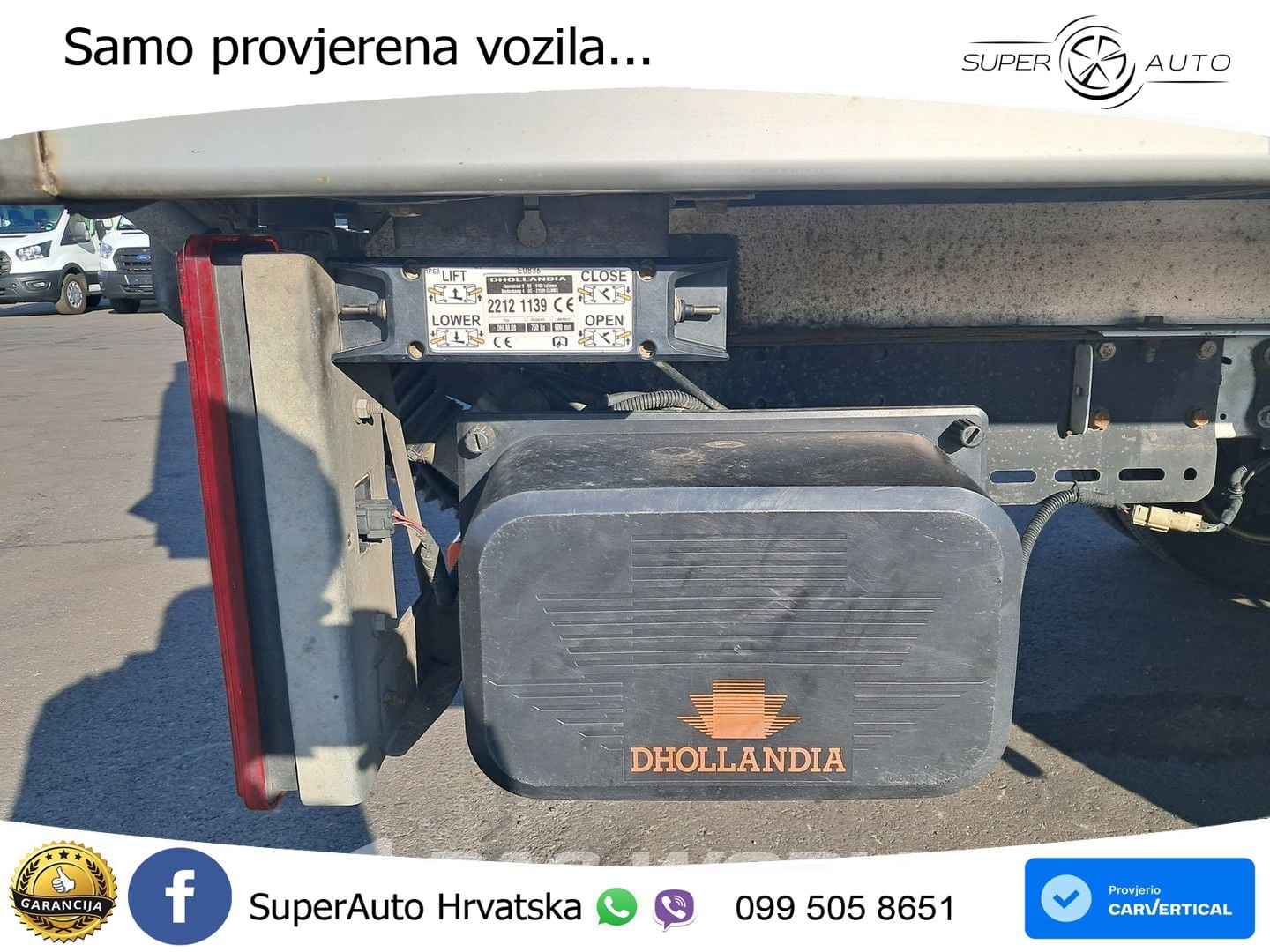 Ford Transit 170pk Ladebordwand 170PS Koffer Klima Te 170 KS
