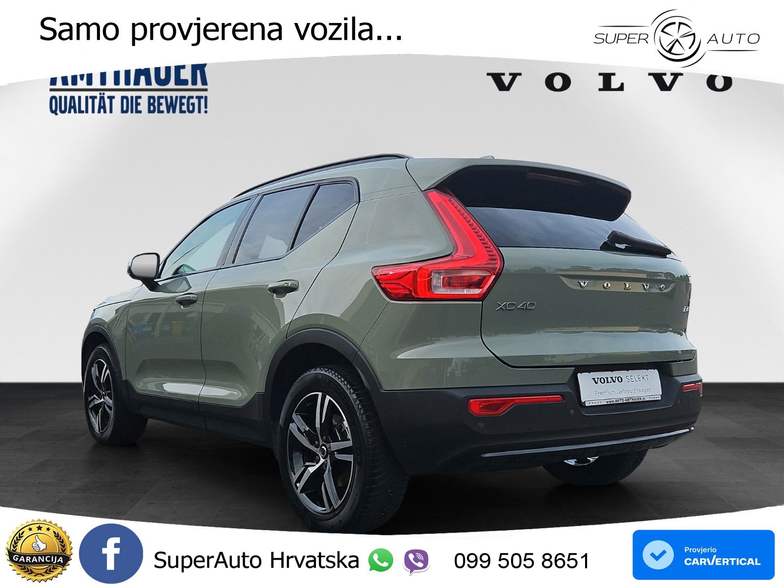 Volvo XC40 2.0 B4 AWD 197 KS Automatic LED+GR SJED+ACC