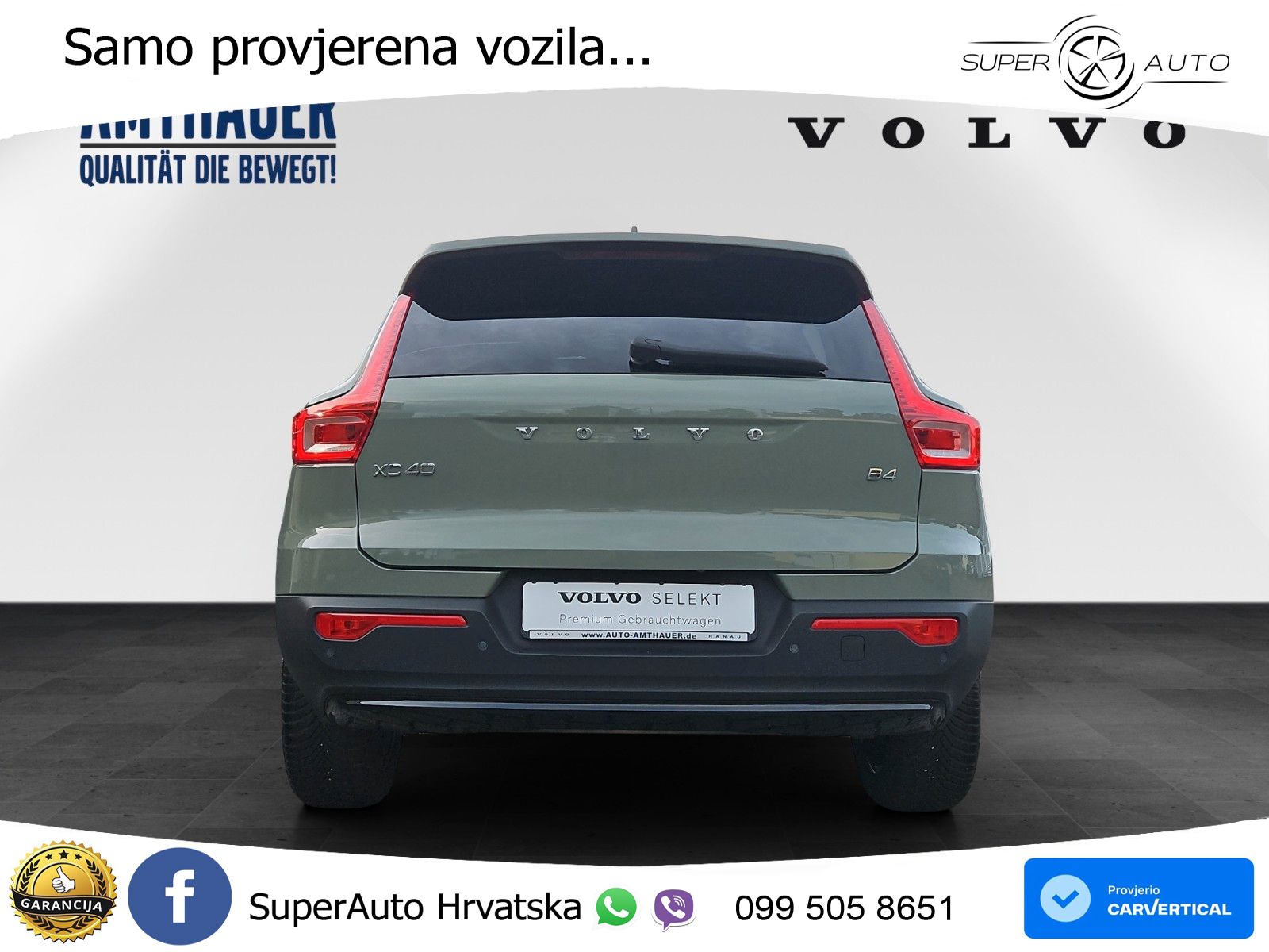 Volvo XC40 2.0 B4 AWD 197 KS Automatic LED+GR SJED+ACC
