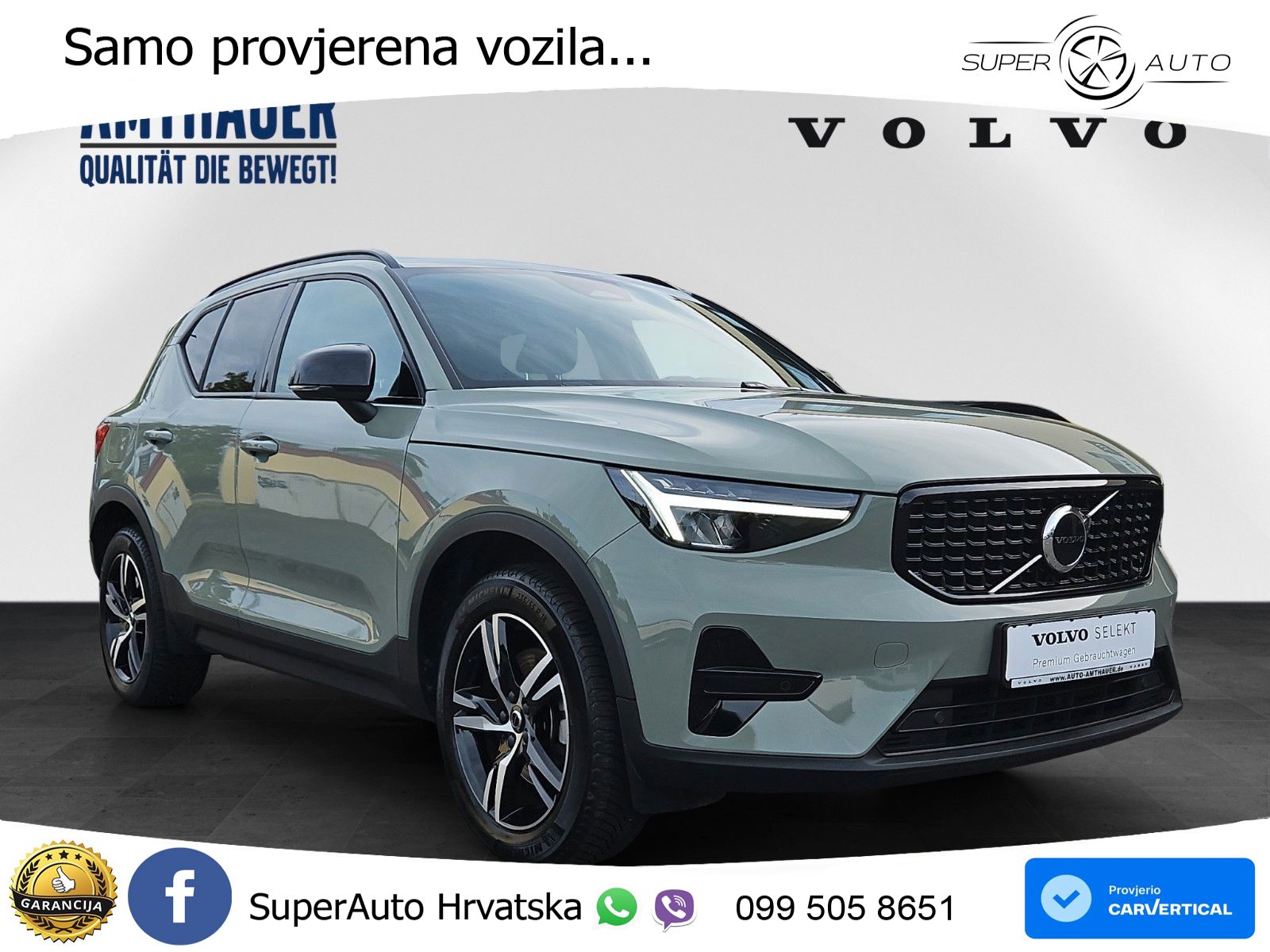 Volvo XC40 2.0 B4 AWD 197 KS Automatic LED+GR SJED+ACC
