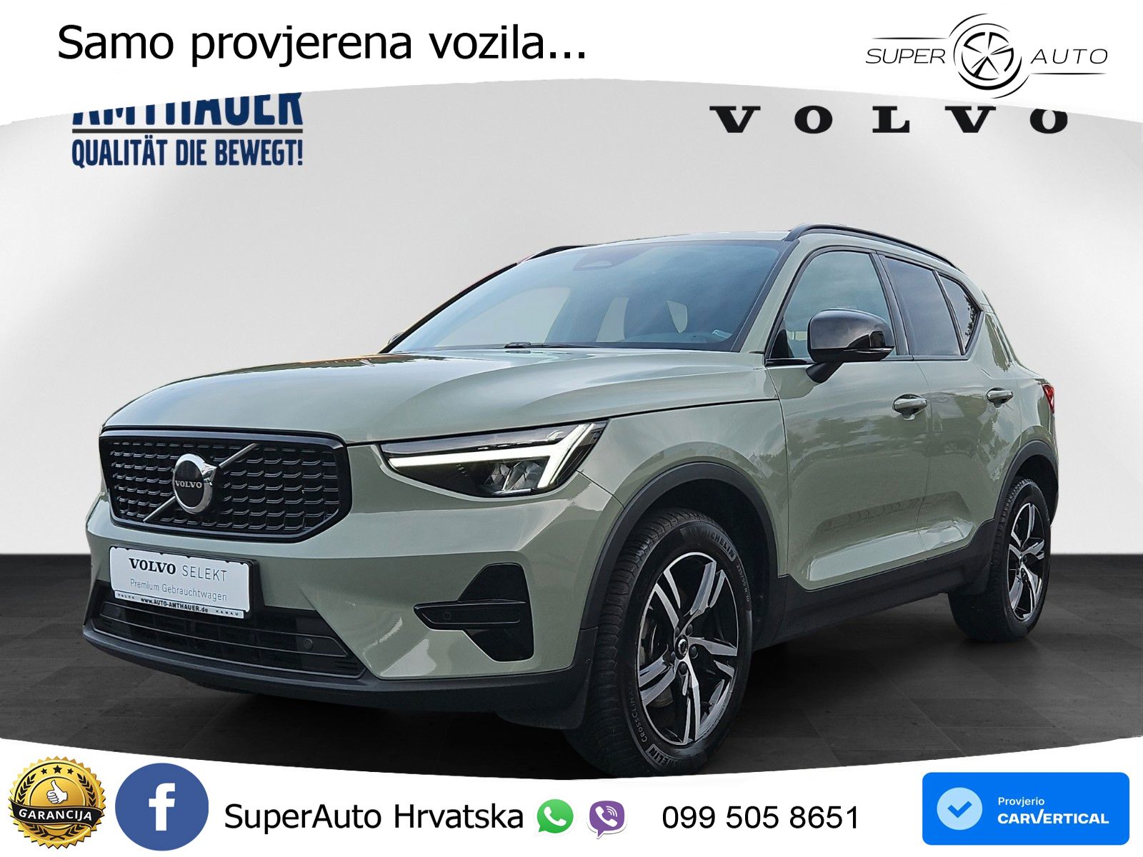 Volvo XC40 2.0 B4 AWD 197 KS Automatic LED+GR SJED+ACC