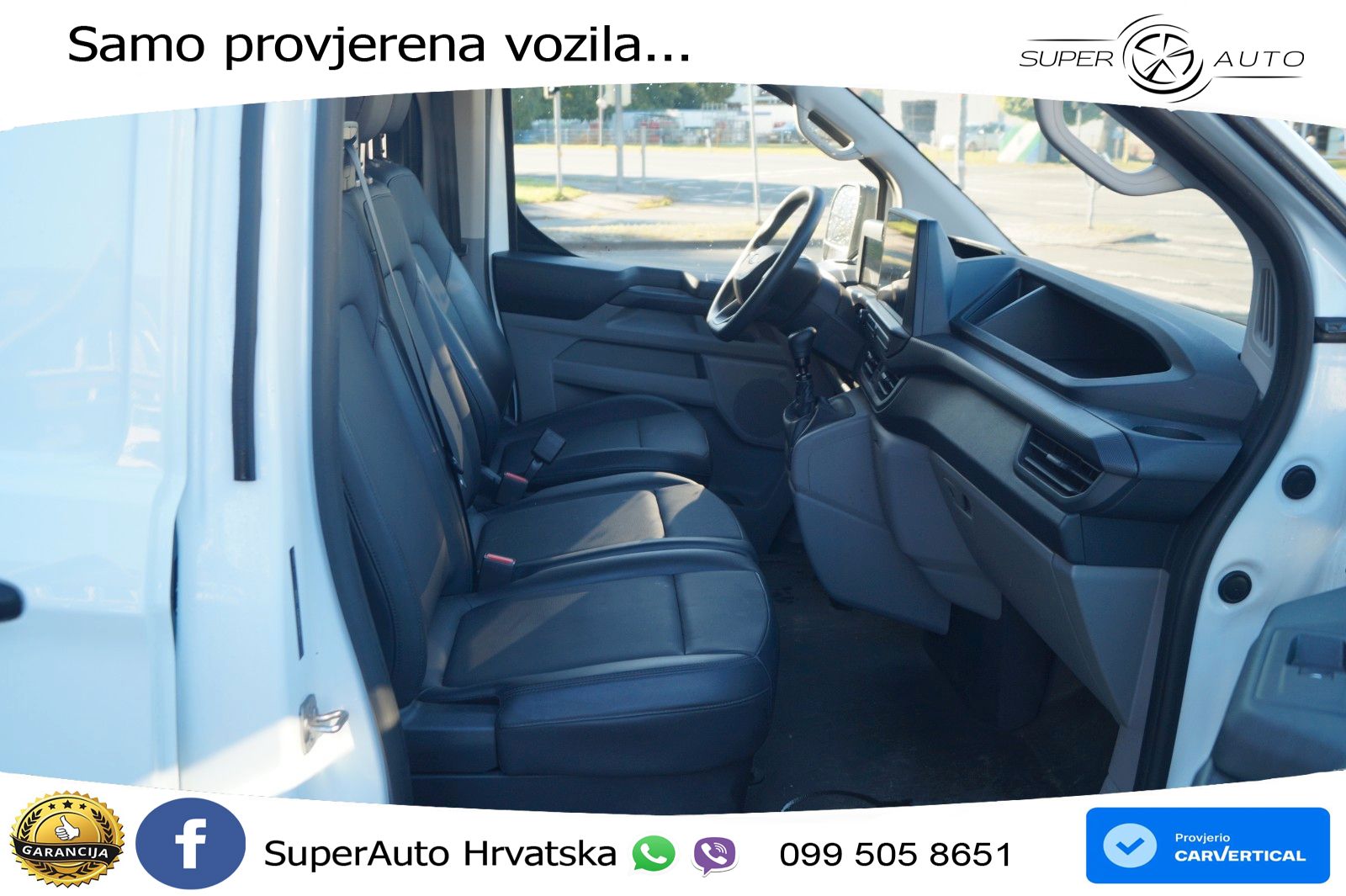 Ford Transit Custom Kasten 320 L2*LED*Leder*3-Sitzer* 136 KS