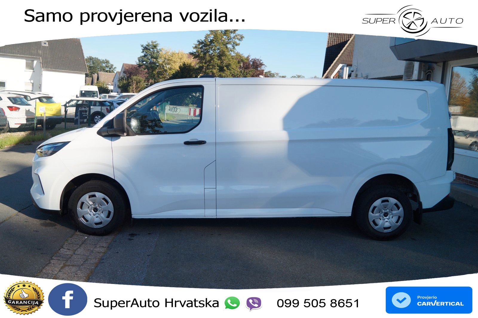 Ford Transit Custom Kasten 320 L2*LED*Leder*3-Sitzer* 136 KS