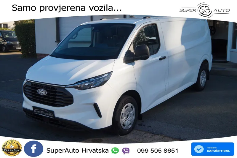 Ford Transit Custom Kasten 320 L2*LED*Leder*3-Sitzer* 136 KS