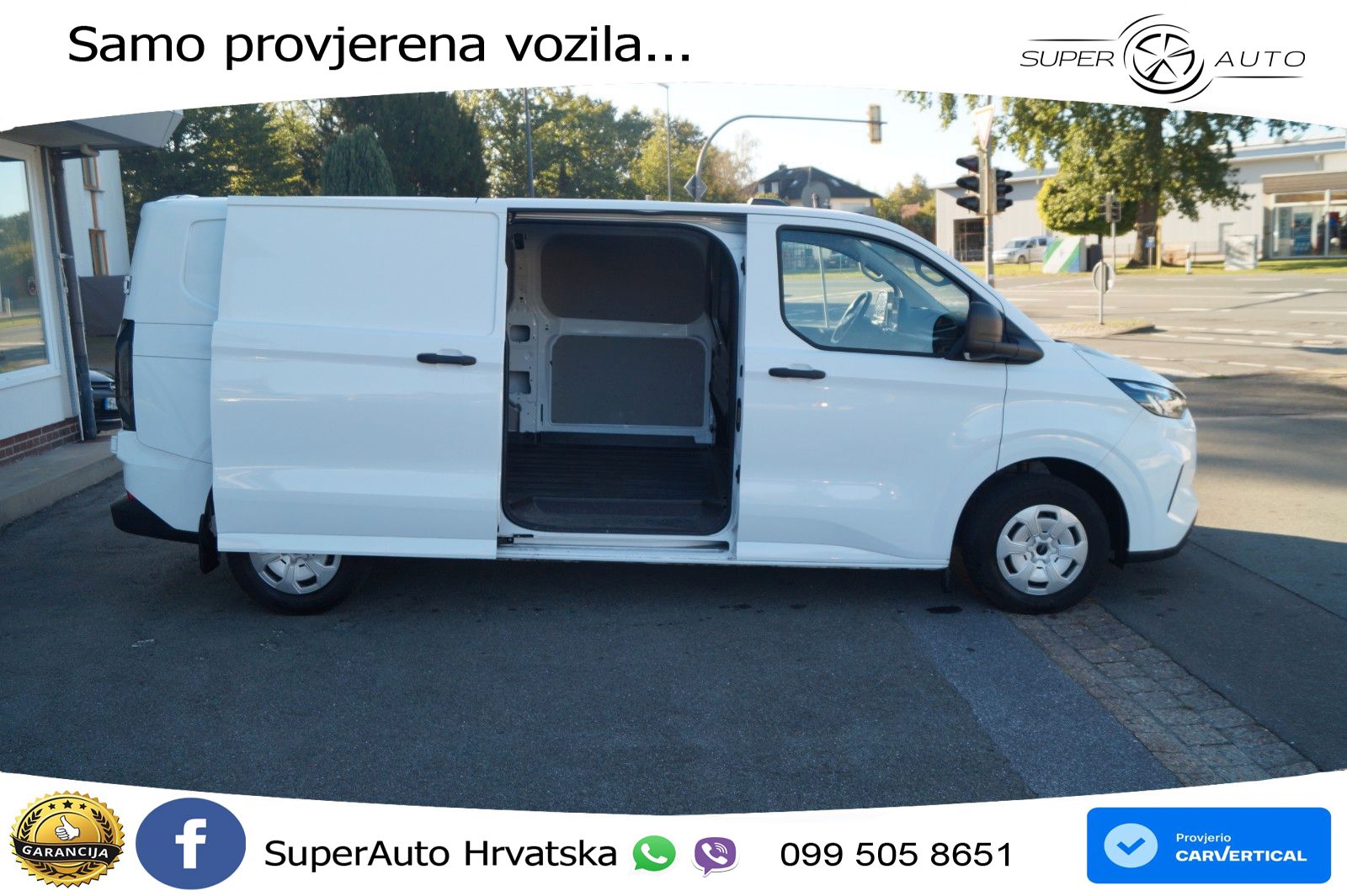 Ford Transit Custom Kasten 320 L2*LED*Leder*3-Sitzer* 136 KS
