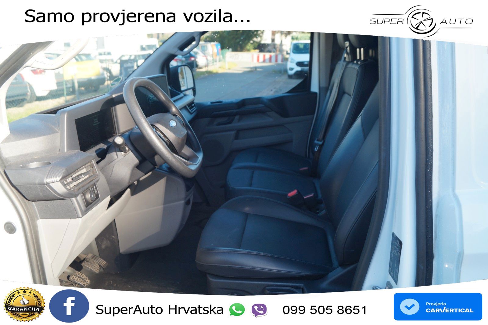Ford Transit Custom Kasten 320 L2*LED*Leder*3-Sitzer* 136 KS