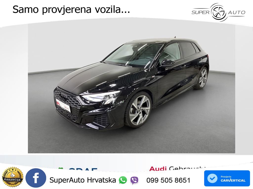Audi A3 35 TFSI (150 KS) S tronic S line LED+GR SJED+ACC