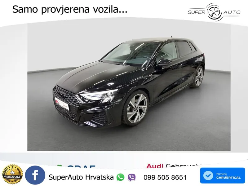 Audi A3 35 TFSI (150 KS) S tronic S line LED+GR SJED+ACC