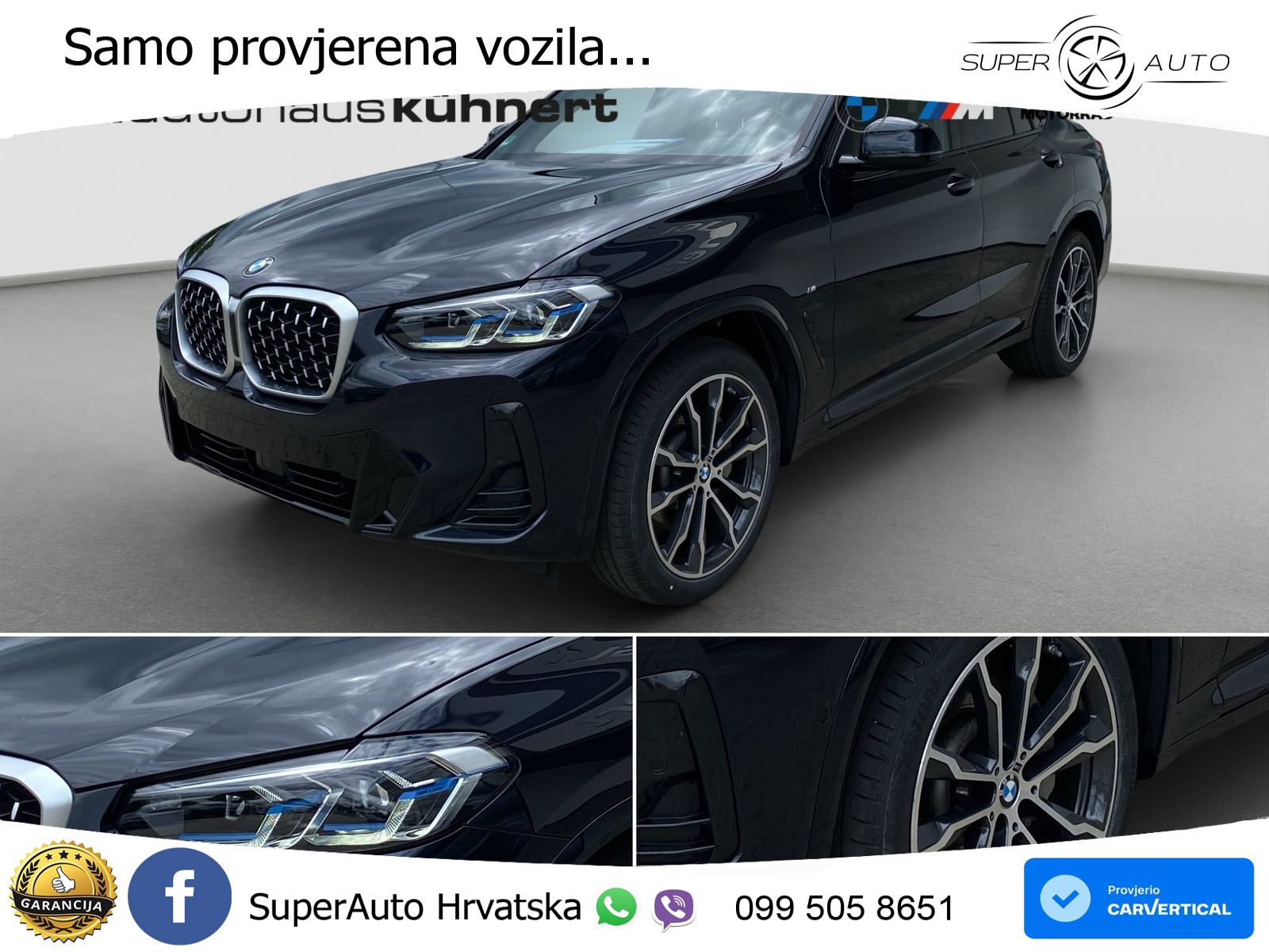 BMW X4 30d (286 KS) xDrive Steptronic M Sport LED+GR SJED+ACC