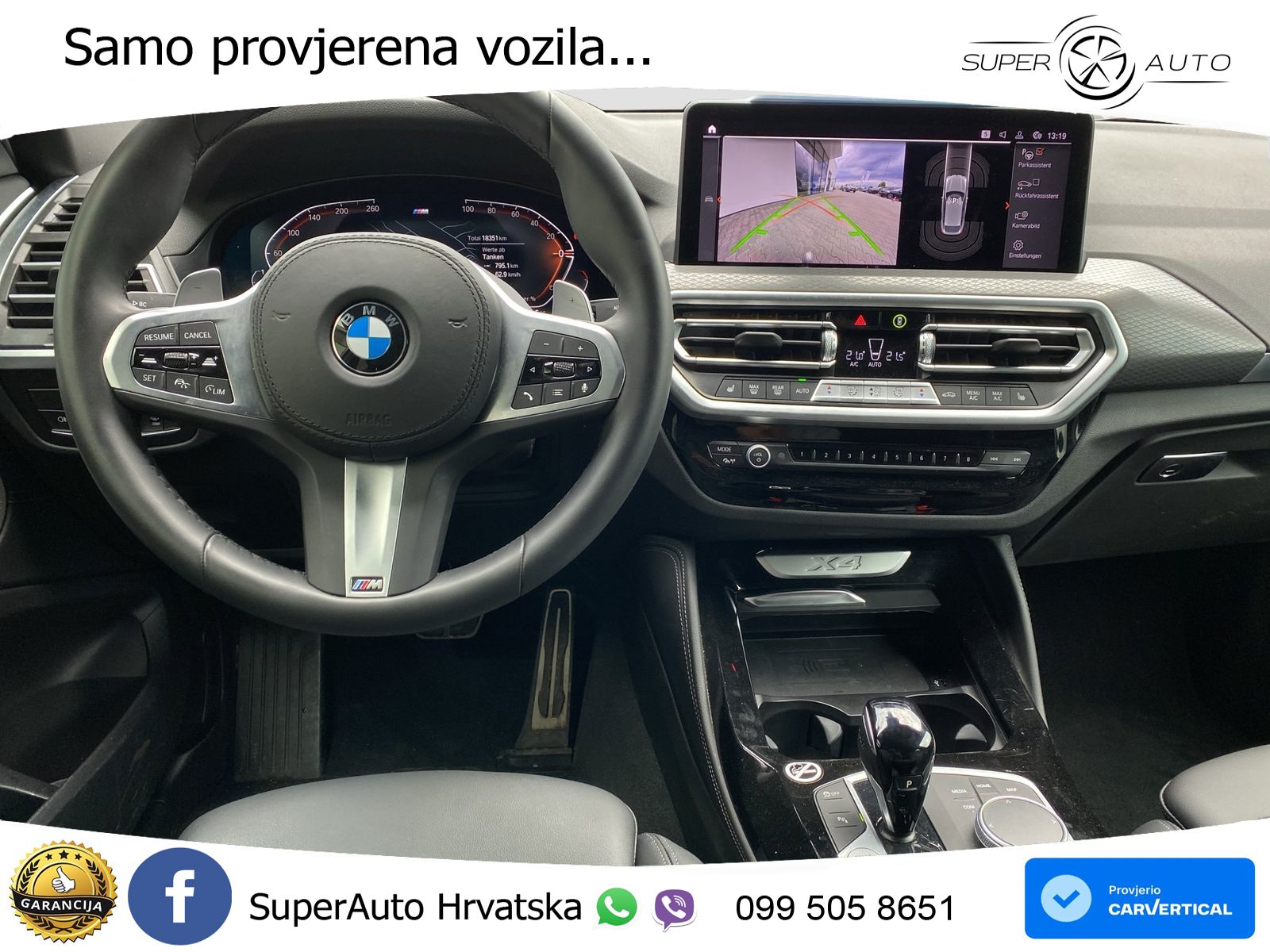 BMW X4 30d (286 KS) xDrive Steptronic M Sport LED+GR SJED+ACC