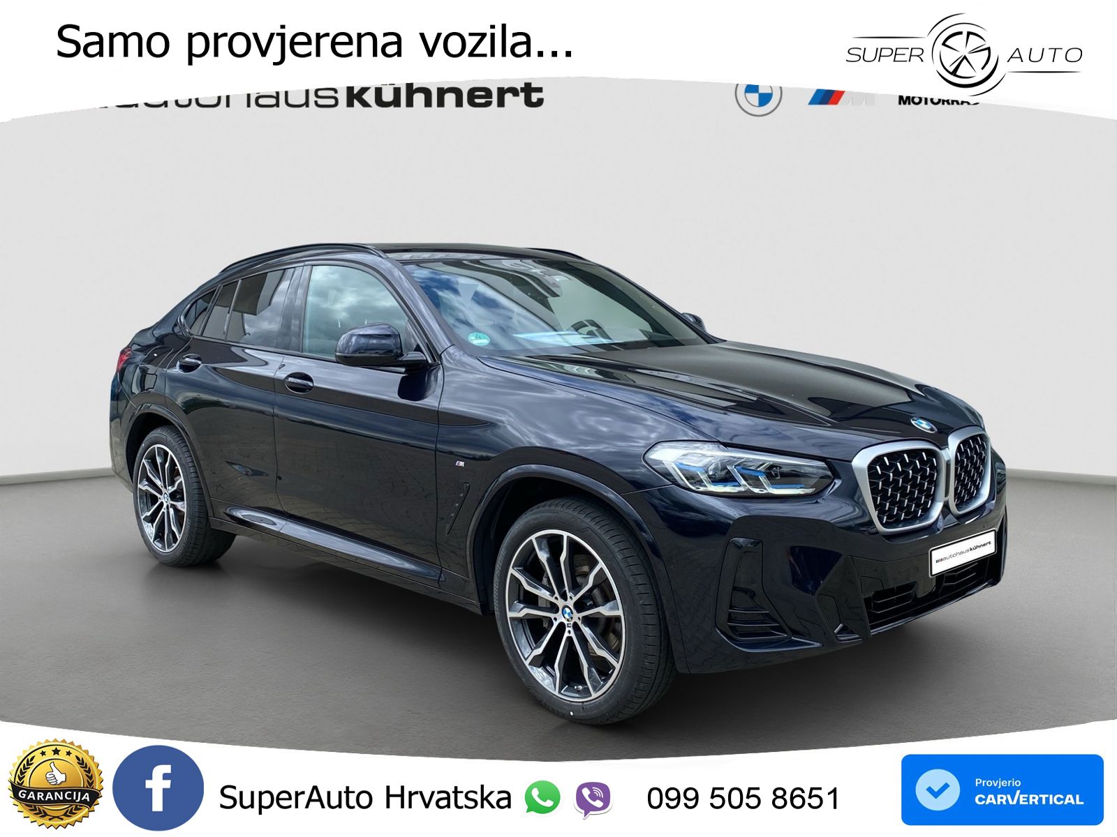 BMW X4 30d (286 KS) xDrive Steptronic M Sport LED+GR SJED+ACC