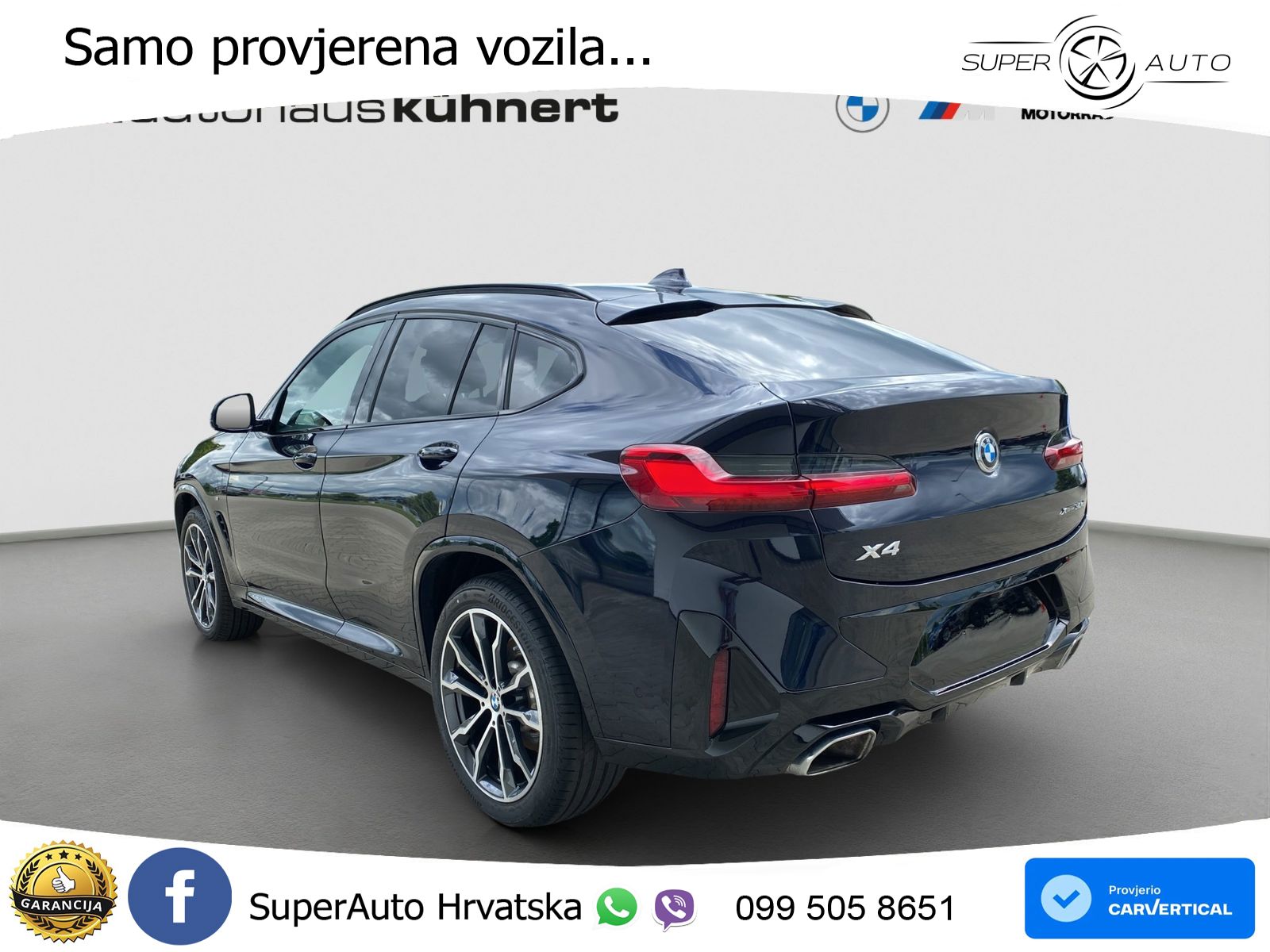 BMW X4 30d (286 KS) xDrive Steptronic M Sport LED+GR SJED+ACC