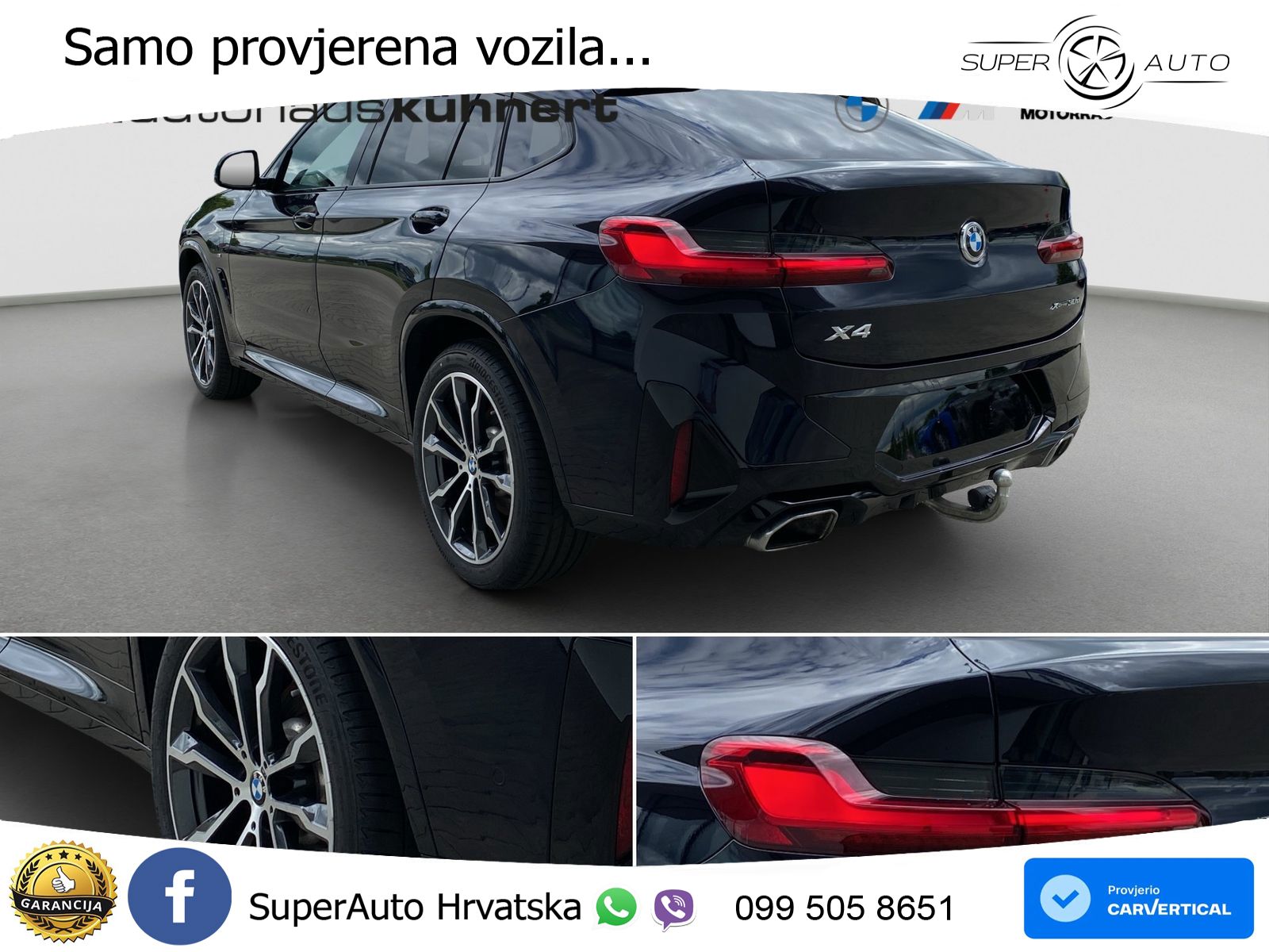 BMW X4 30d (286 KS) xDrive Steptronic M Sport LED+GR SJED+ACC