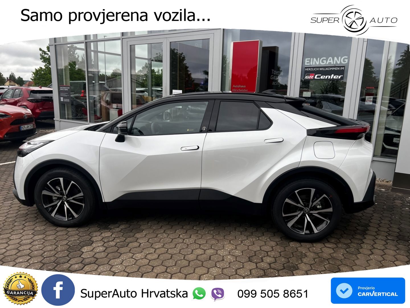Toyota C-HR 1.8 (140 KS) Hybrid e-CVT Teamplayer LED+GR SJED+ACC