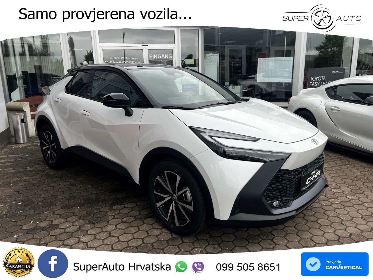 Toyota C-HR 1.8 (140 KS) Hybrid e-CVT Teamplayer LED+GR SJED+ACC