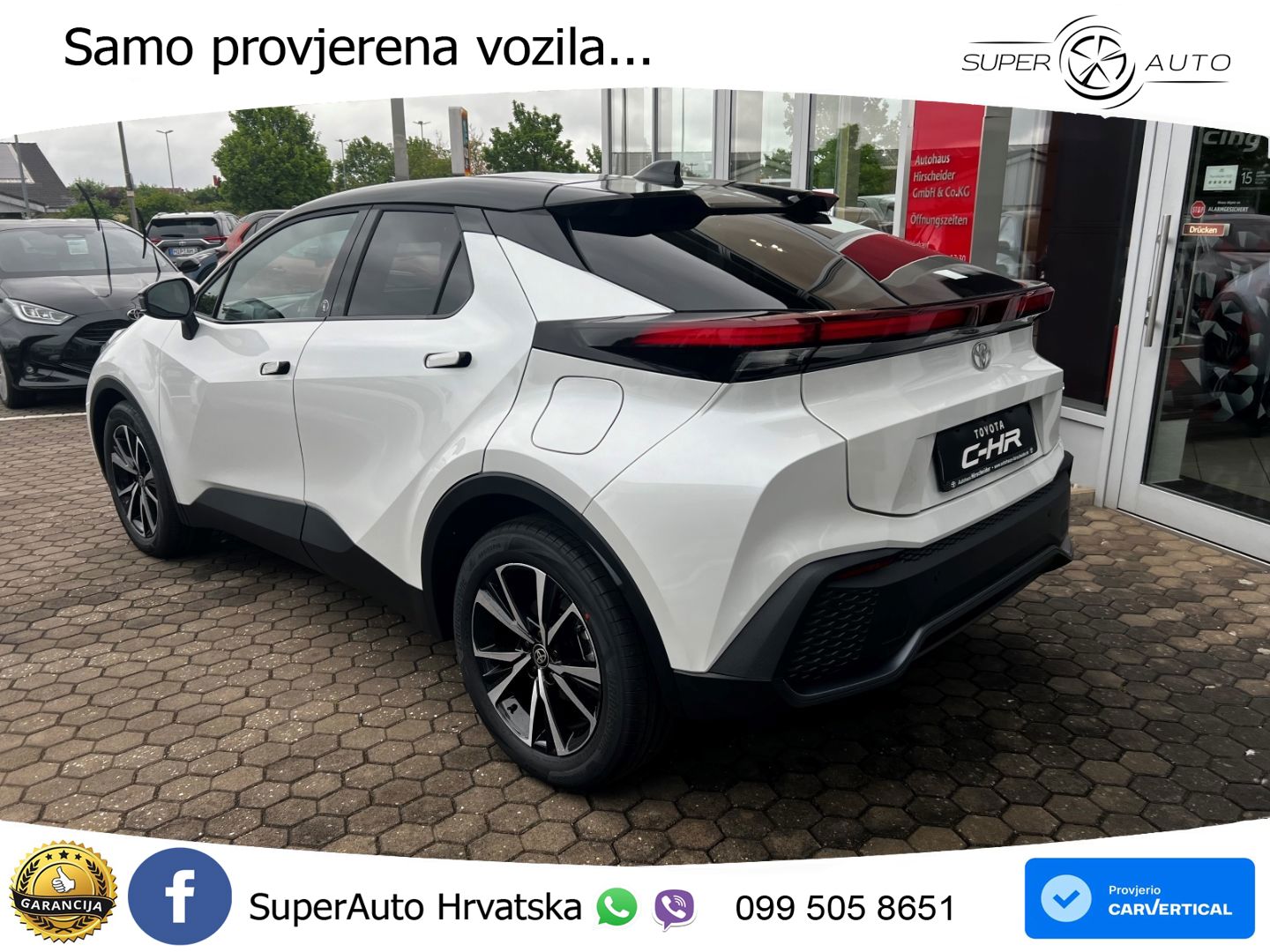 Toyota C-HR 1.8 (140 KS) Hybrid e-CVT Teamplayer LED+GR SJED+ACC