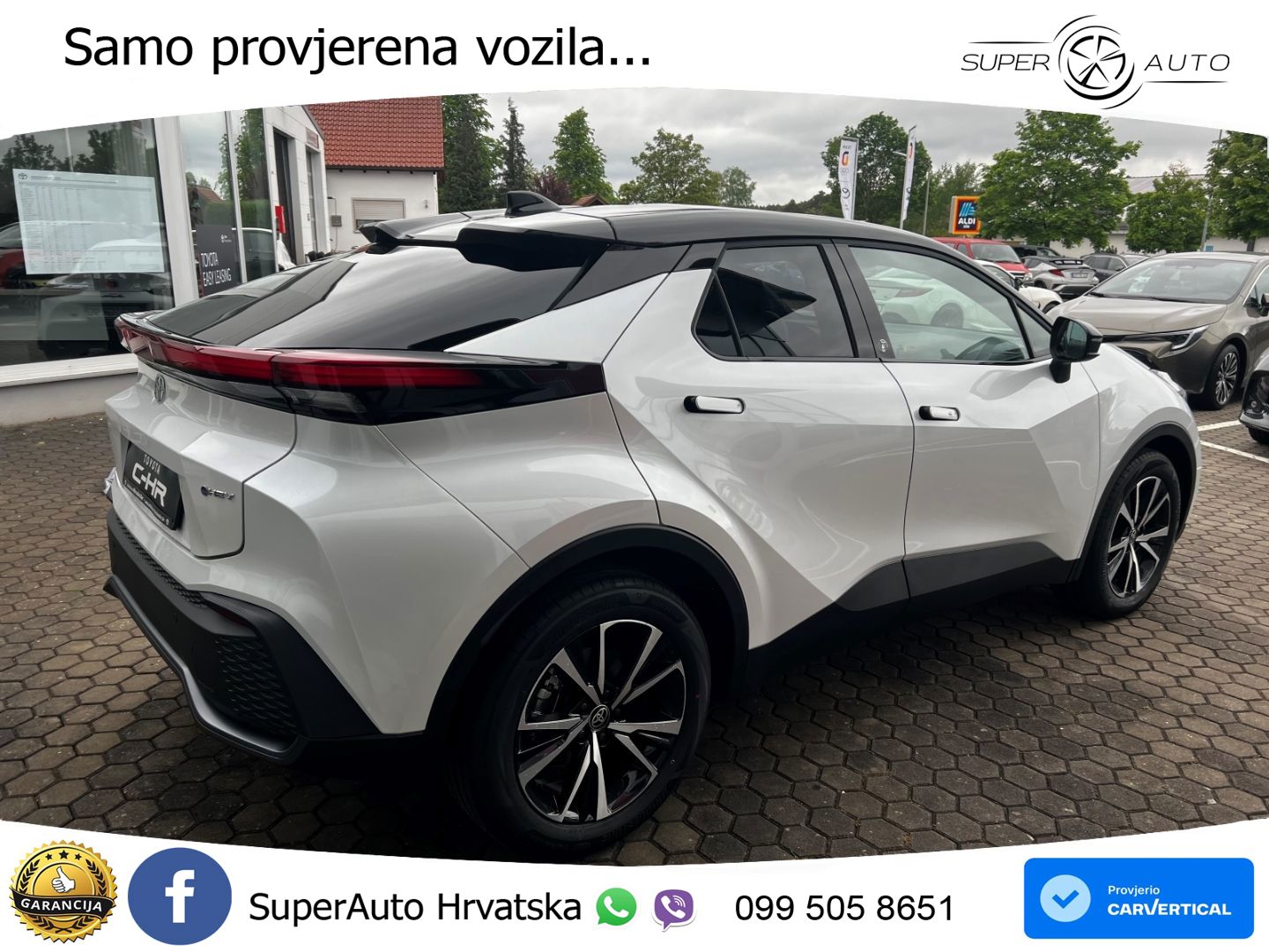Toyota C-HR 1.8 (140 KS) Hybrid e-CVT Teamplayer LED+GR SJED+ACC