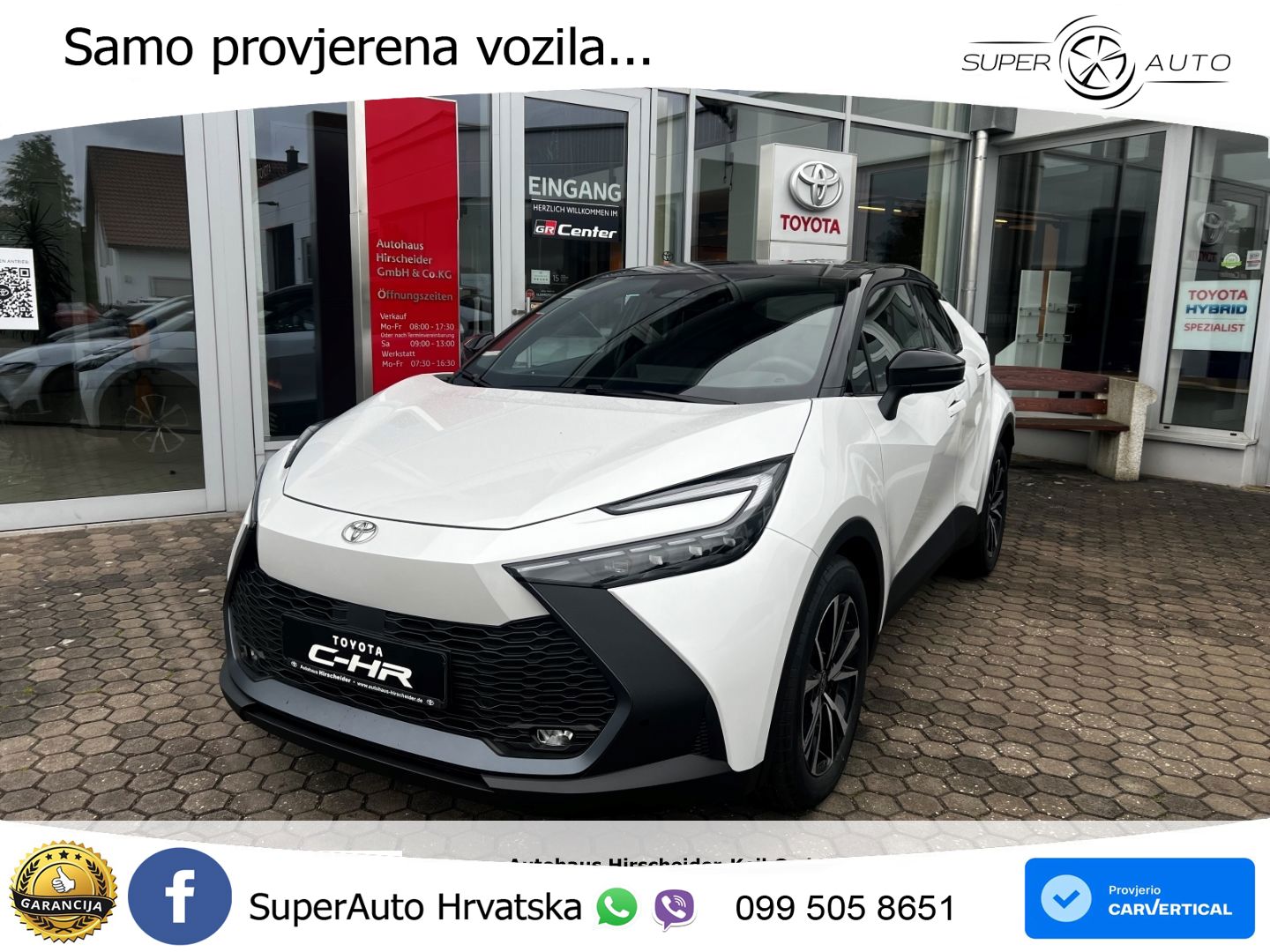 Toyota C-HR 1.8 (140 KS) Hybrid e-CVT Teamplayer LED+GR SJED+ACC